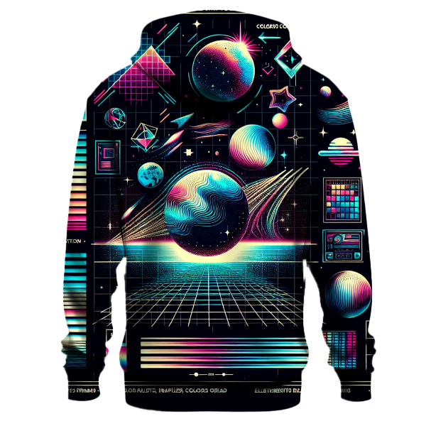 Cosmic Groove Lights Hoodie