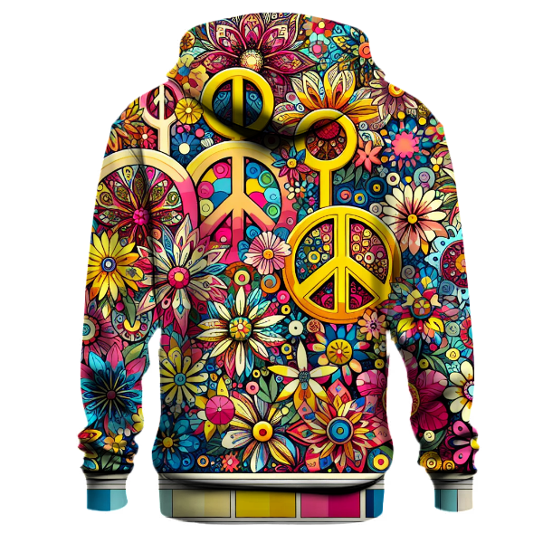 Hippie Peace Parade Hoodie