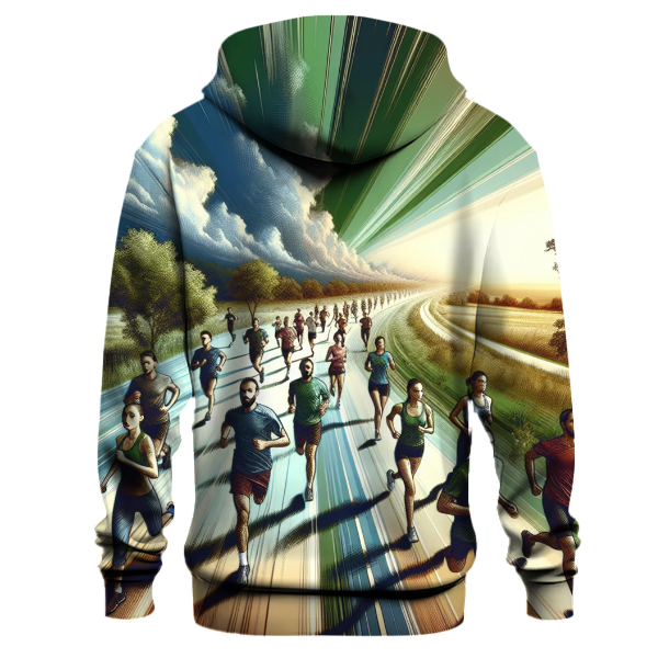 Running - Finish Line Ahead Hoodie