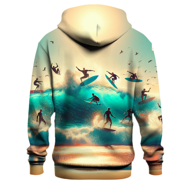 Surfing Wave Dynamics Hoodie