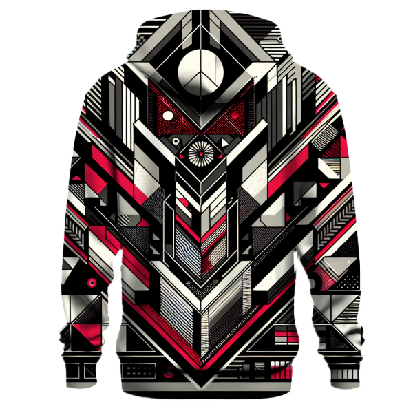 Techno Geometric Fusion Hoodie