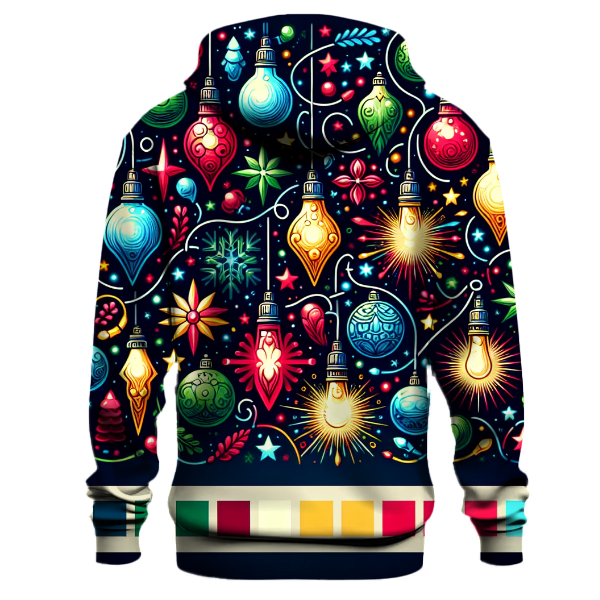 Merry Christmas Lights Display Hoodie