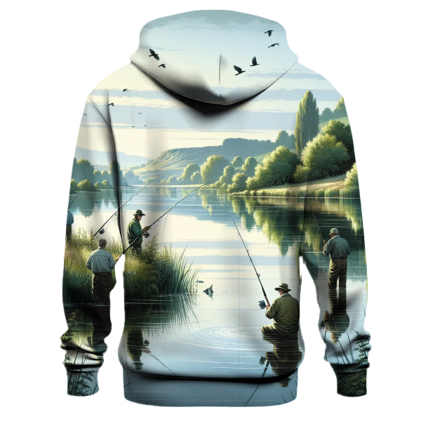 Fishing Lakeside Calm Hoodie