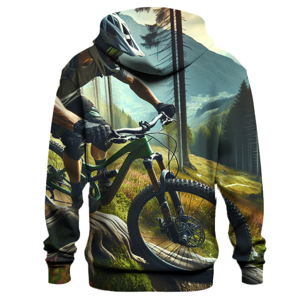Mountain Biking Trails Hoodie