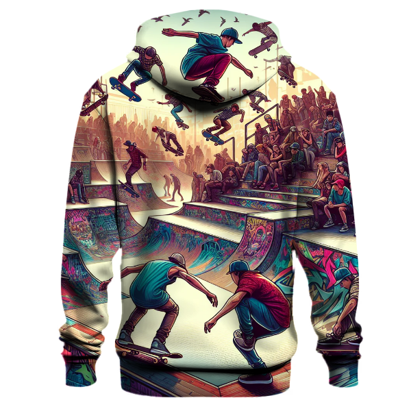 Exciting Skateboard Tricks Hoodie