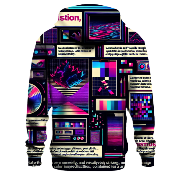 Glitch Effect Hoodie