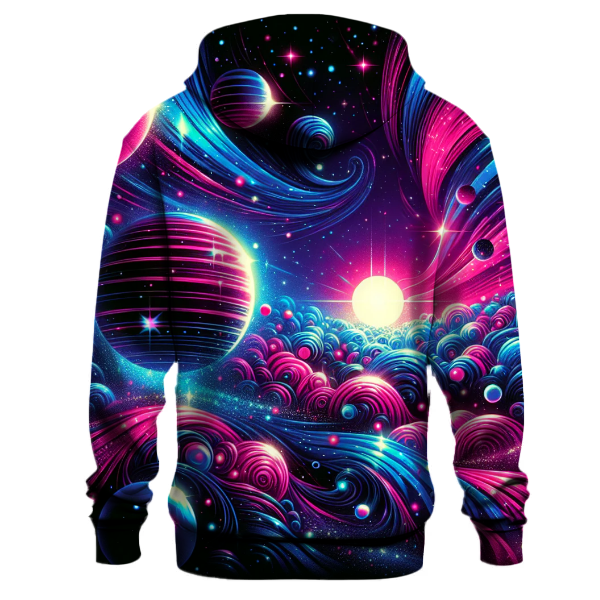 Neon Cosmos Dance Hoodie