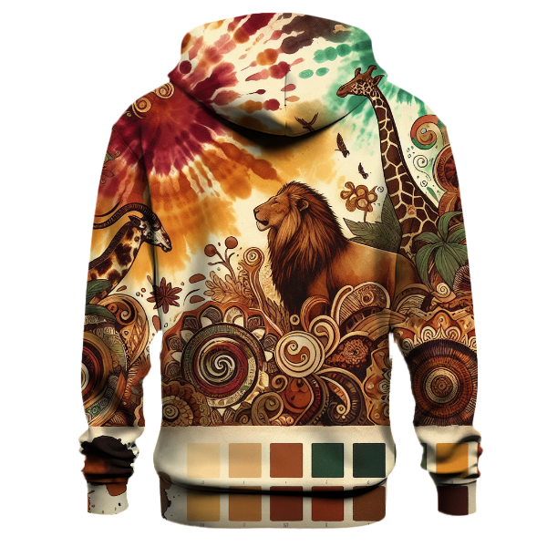 Safari Adventure Tie-dye Hoodie