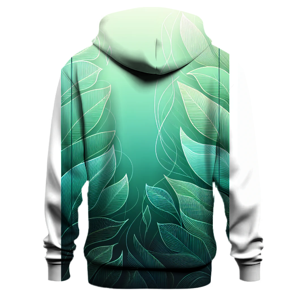 Lush Green Oasis Fade Hoodie