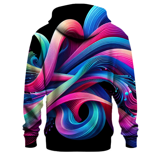 Wave Patterns Hoodie