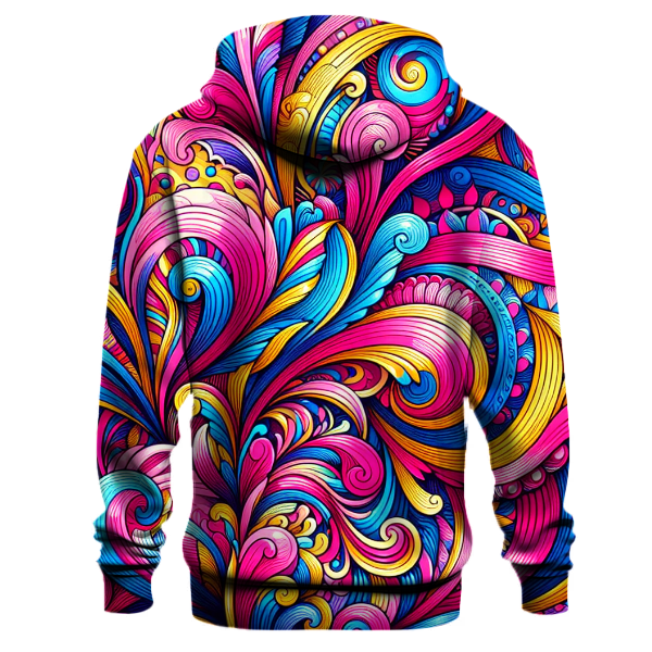 Retro Pop Tie-dye Hoodie
