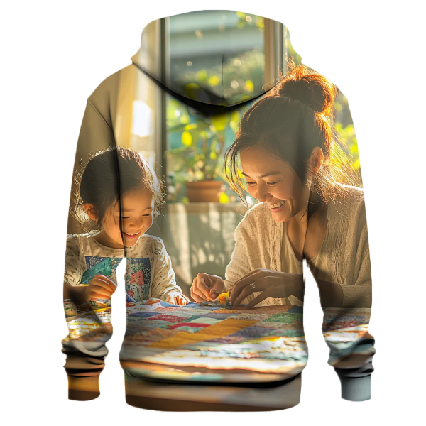 The Quilt of Togetherness A Mothers Woven Memories Hoodie