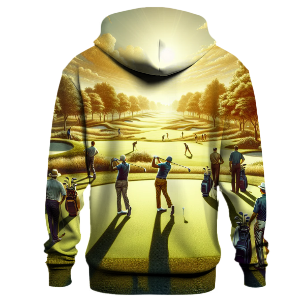 Golf Swing Elegance Hoodie