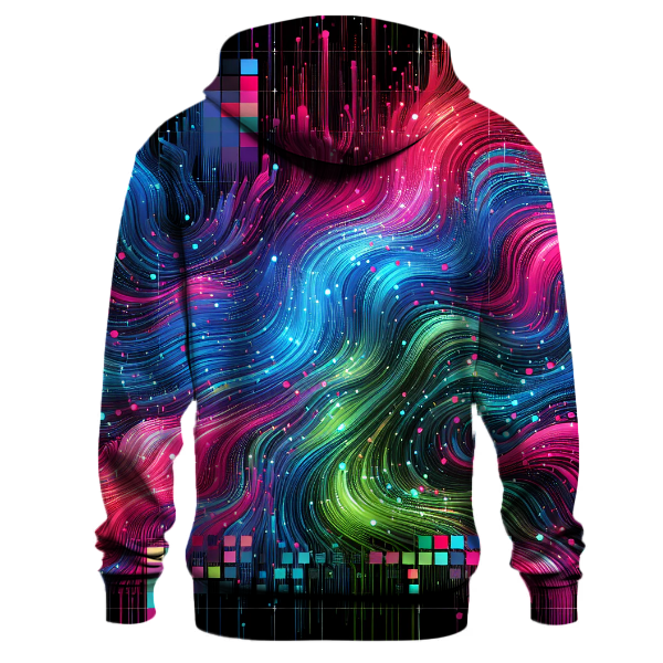 Dazzling Retro Lights Hoodie