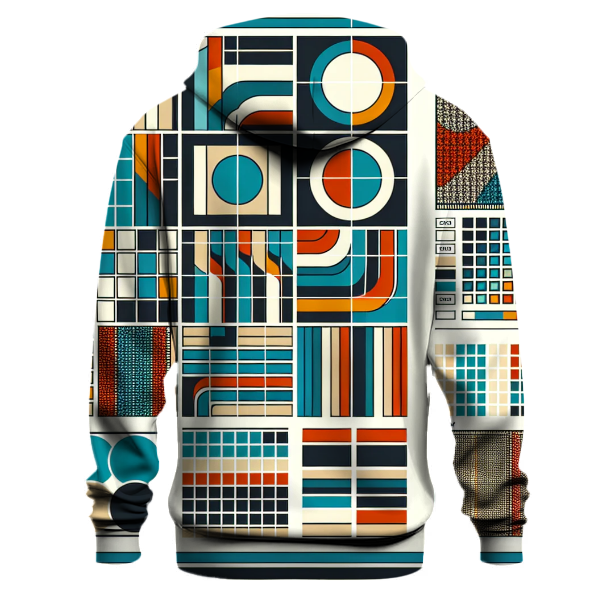 Retro Grid Revival Hoodie