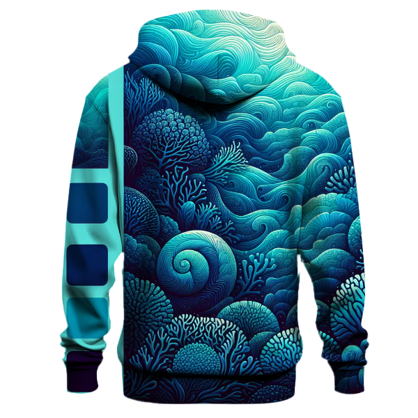 Oceanic Bloom Hoodie