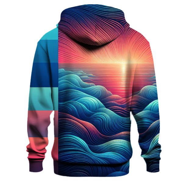 Ocean Sunset Vibes Hoodie