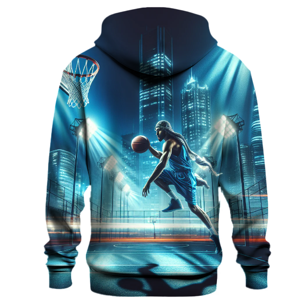 Basketball Night Lights Hoodie
