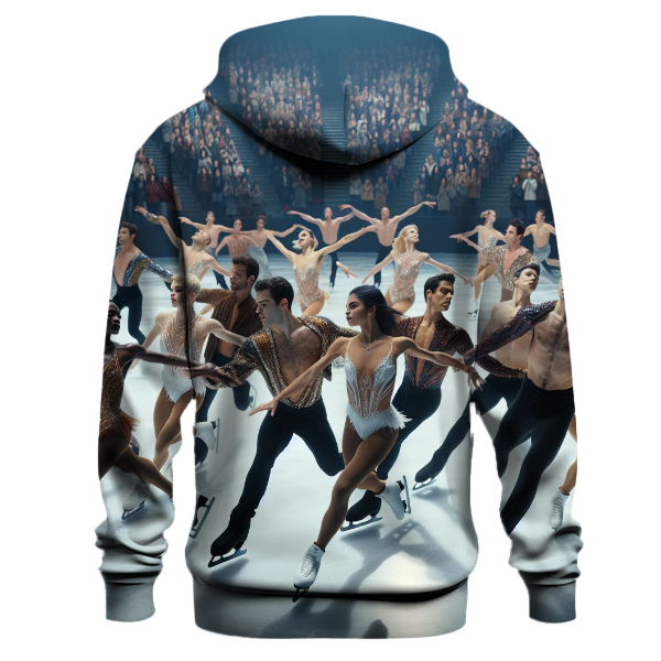 Ice Skating - Glacial Grace Hoodie