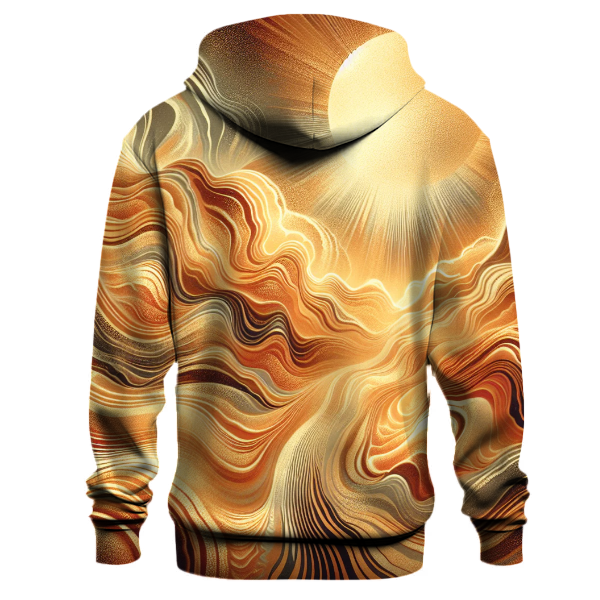 Golden Desert Mirage Hoodie