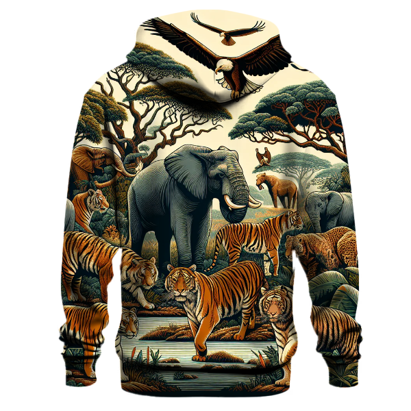 Fantastical Wildlife Encounter Hoodie