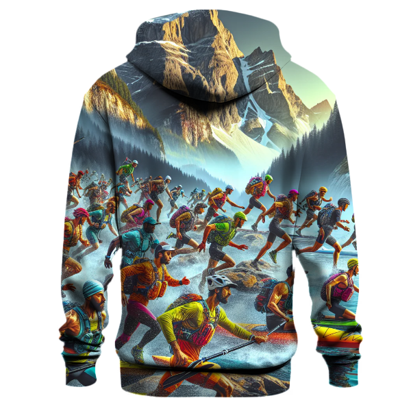 Adventure Racing - Embrace the Challenge Hoodie