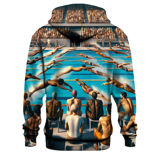 Swimming - Dive into Success Hoodie
