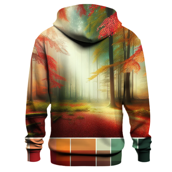 Serene Autumn Woods Hoodie
