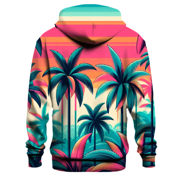 Miami Vice Palms Hoodie