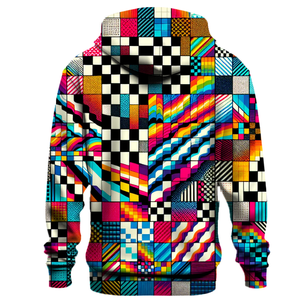 Chromatic Checkers Hoodie