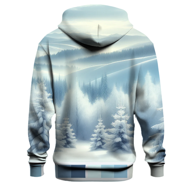 Ethereal Snowy Landscape Hoodie
