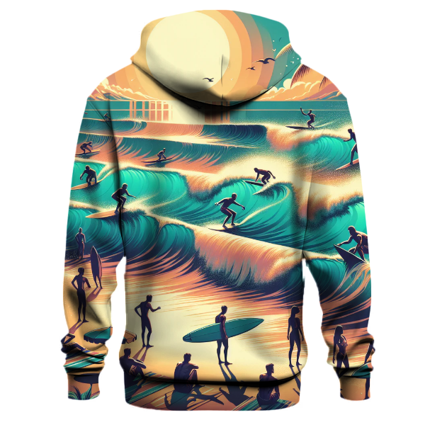 Surfing Adventure Bliss Hoodie