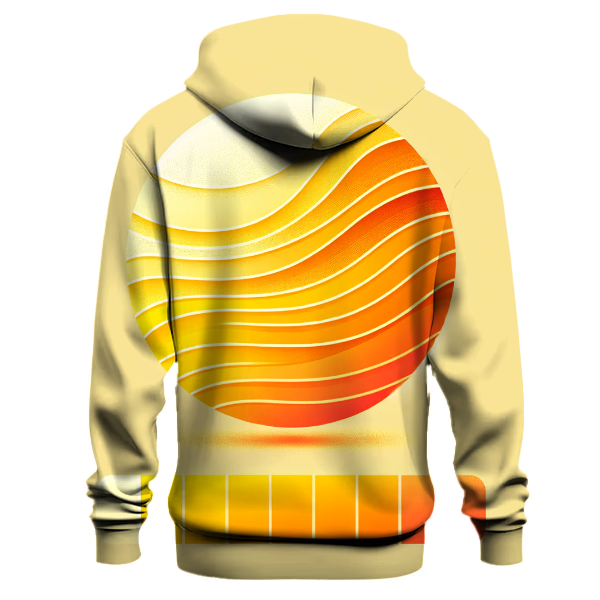 Citrus Sunset Gradient Hoodie