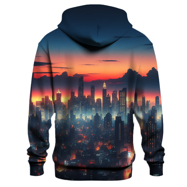 Cityscape Silhouette Hoodie