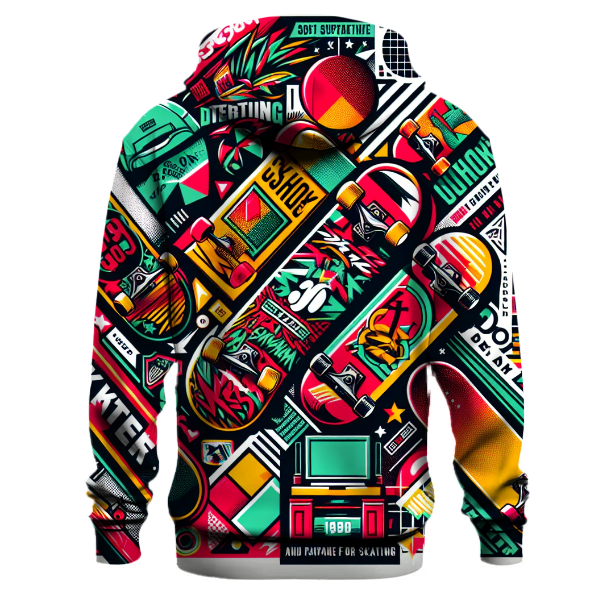 Radical Retro Skater Hoodie