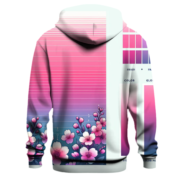 Summer Blossom Gradient Hoodie