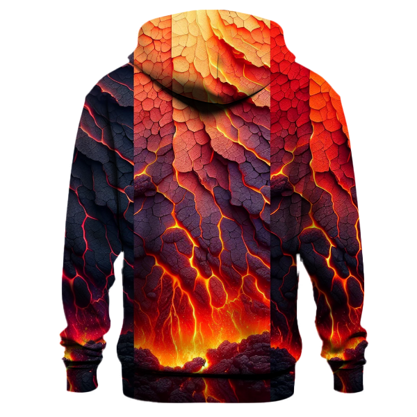 Volcanic Ember Eruption Hoodie