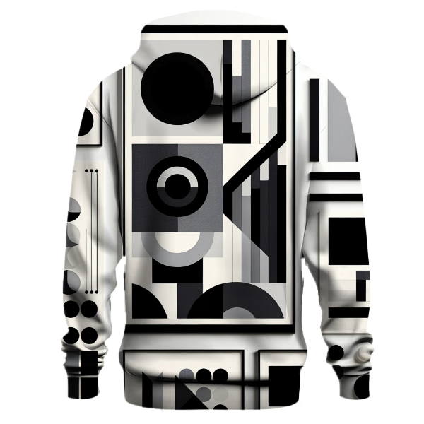 Modernist Monochrome Hoodie