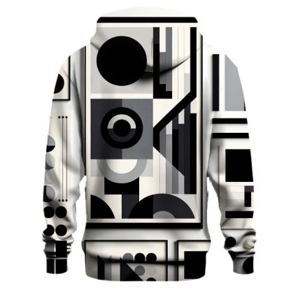 Modernist Monochrome Hoodie