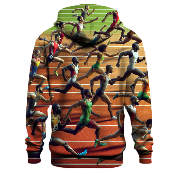 Inspired Track and Field Hoodie