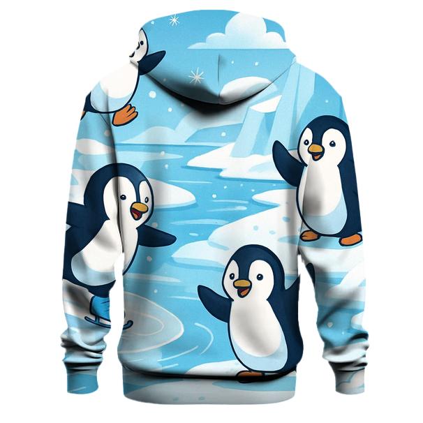 Snowy Penguin Pals Hoodie