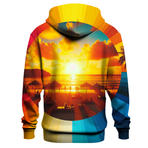 Summer Sunset Glaze Hoodie