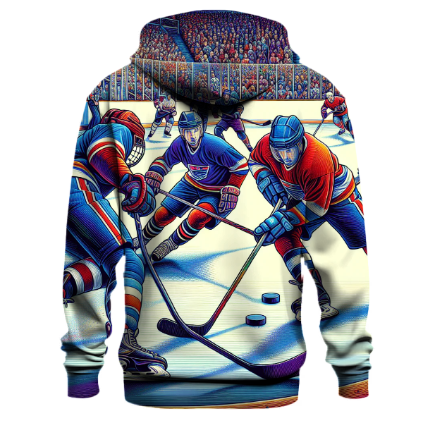 Hockey Puck Play Hoodie