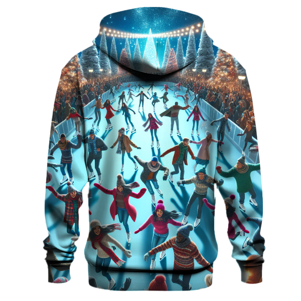 Winter Wonderland Skating Rink Hoodie