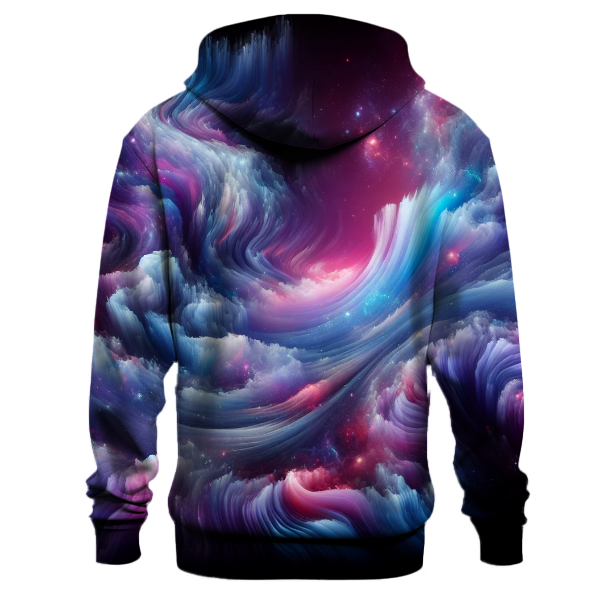 Cosmic Galaxy Waves Hoodie