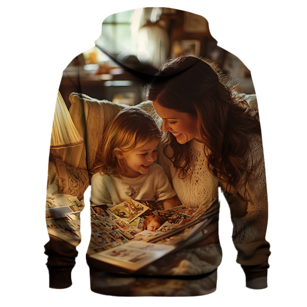 The Embrace of Time A Mothers Lasting Presence Hoodie