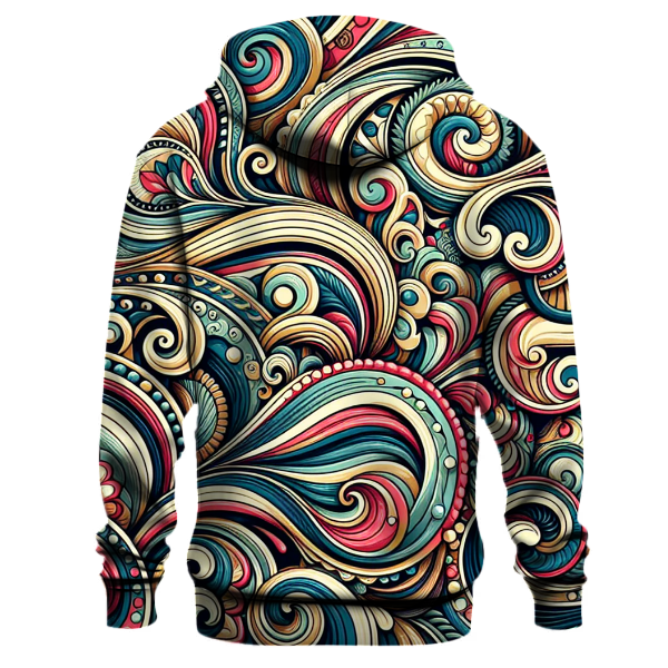 Paisley Waves Hoodie