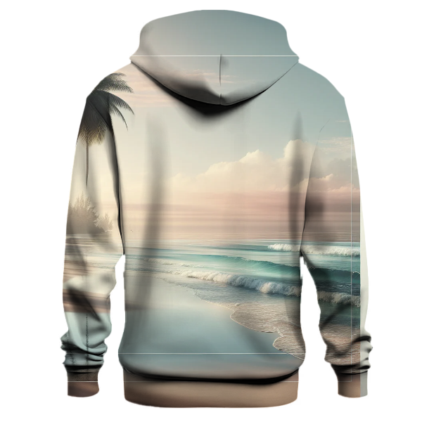 Serene Beach Retreat Hoodie