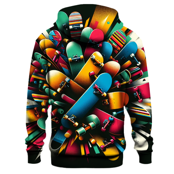 Classic Skateboard Vibes Hoodie