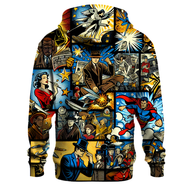 Funky Comic Pop Art Hoodie